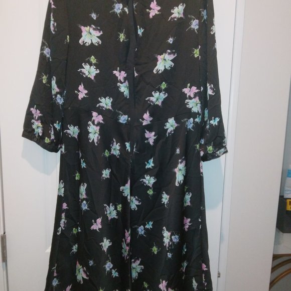 🔥5/$20 BANANA REPUBLIC 3/4 SLEEVE DRESS - Picture 3 of 3